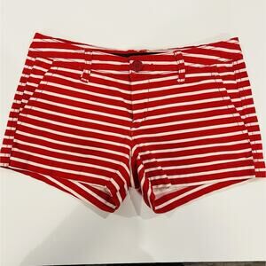 Freestyle Revolution Shorts Red and White Striped Candy Cane Size 3.
